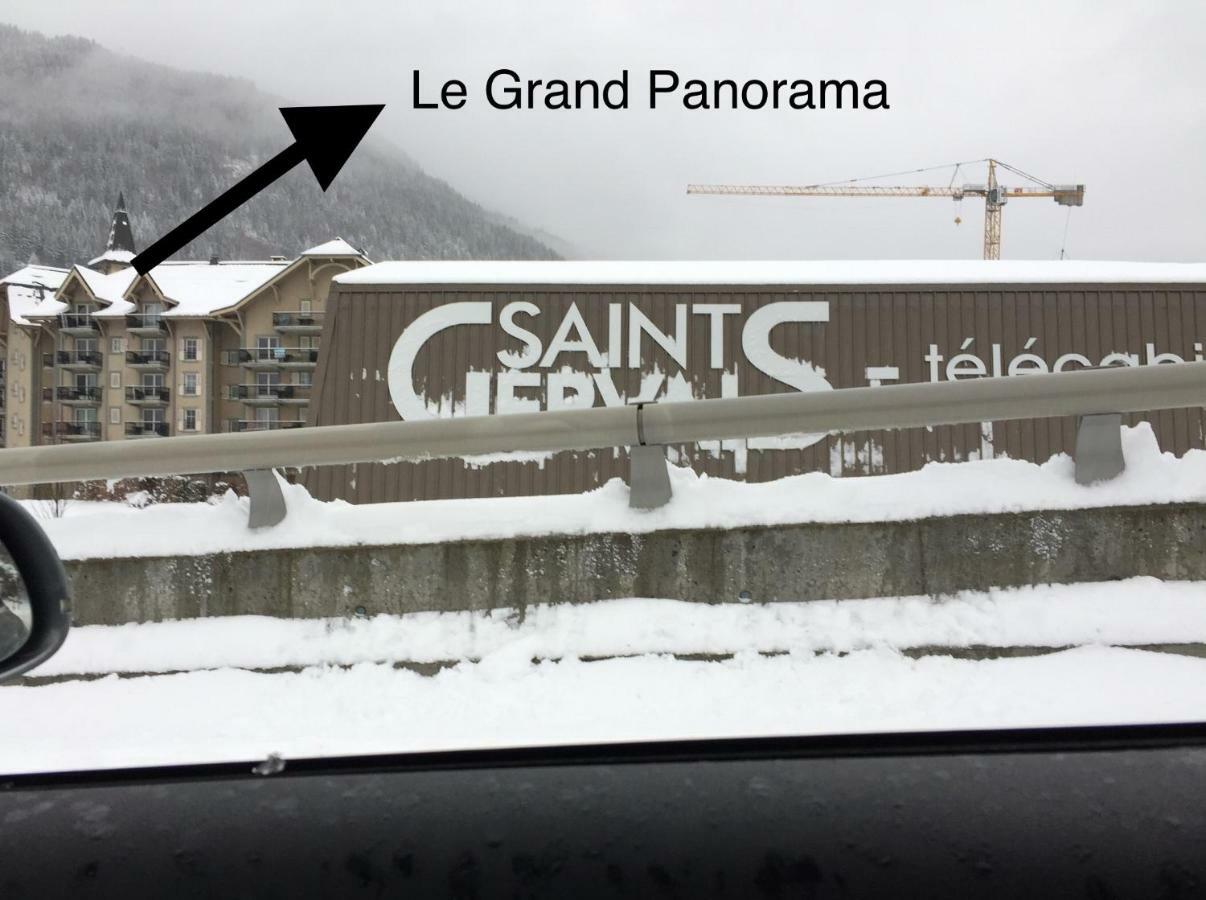 Apartament Le Grand Panorama 5 Etage Balcon Vue Sur La Montagne Saint-Gervais-les-Bains Zewnętrze zdjęcie
